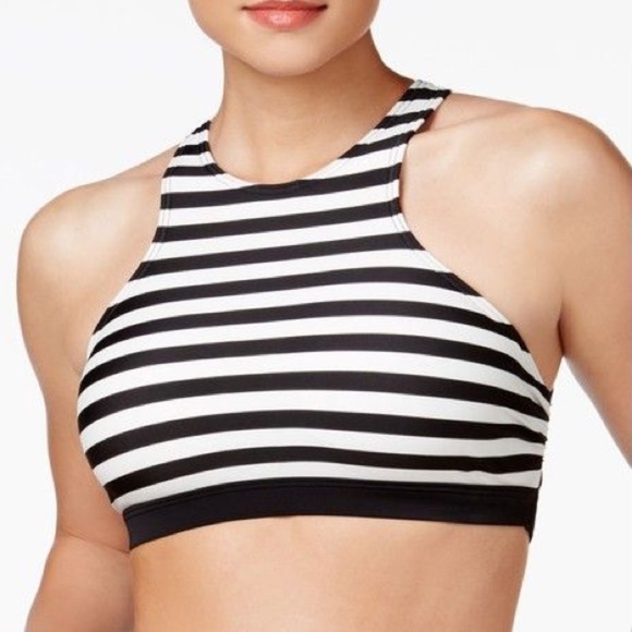 MICHAEL Michael Kors Other - MICHAEL KORS White & Black Stripe 2pc Bikini - Size Medium